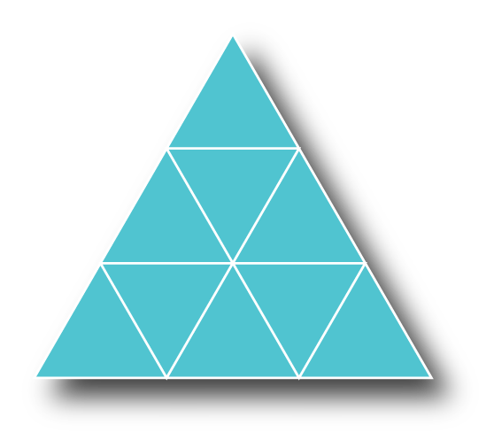 decorative triangle